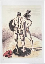 Giorgio De Chirico * 50 X 70 Cm * Litografia Firmata * Limitata # 12/99