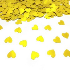 Heart Confetti - Shiny Foil Party Decorations Heart Confetti for Valentine's ...