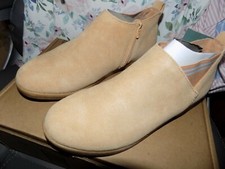 Toms Kids Leilani, Honey Suede Bootie, Girls Size 5.5M NEW
