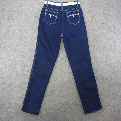 Fox Hollow Jeans Women's 16 Blue Dark Wash High Rise Mom Jeans - Picture 7 of 9