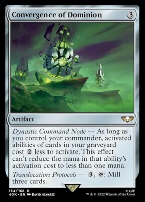 1x Convergence of Dominion NM-Mint, English Commander: Universes Beyond: Warhamm