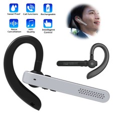Noise Cancelling Bluetooth Headset Business Driving Earphone In-Ear Music Earbud