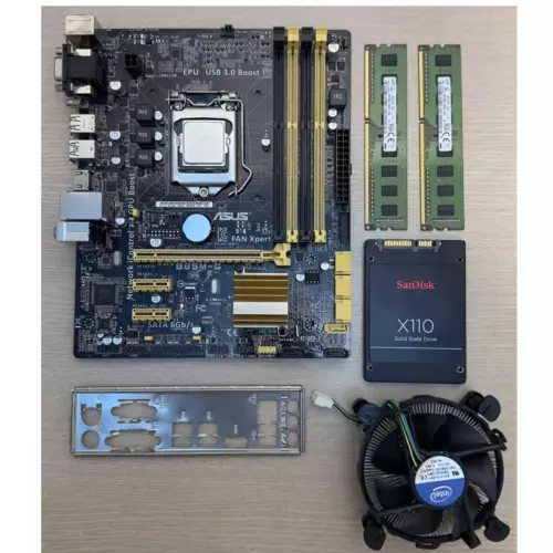 COMBO ASUS B85M-G Motherboard with i3-4160 CPU 8GB Ram 128GB SSD