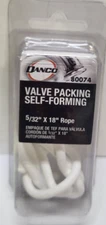 Lot of 6 Packs of Danco Valve Packing 5/32" Dia. x 18" L 80074