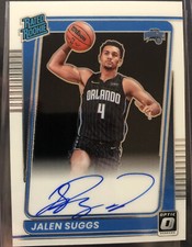 2021-22 Panini Donruss Optic Basketball Jalen Suggs Rated Rookie Auto #179