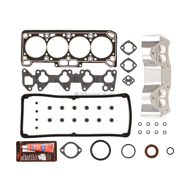 Full Gasket Set Bearings Rings Fit 91-96 Dodge Eagle Mitsubishi 1.5L SOHC 4G15 - Image 3 of 4
