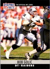 1990 Pro Set #154 Bob Golic