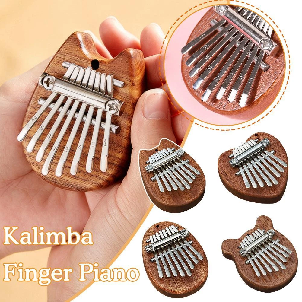 Mini Thumb Piano 8 Tone Mini Kalimba Finger Piano Portable