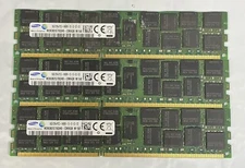 *LOT OF 3* Samsung 16GB PC3-14900R DDR3 M393B2G70QH0-CMAQ8 Server Memory RAM
