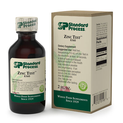 Standard Process - Zinc Test - 2 fl oz. (60 ml.)