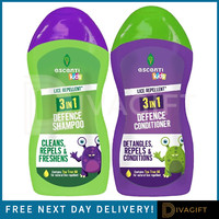 HEAD LICE SHAMPOO & CONDITIONER 3 IN 1 ESCENTI TEA TREE HEAD LICE DEFENCE 300ML