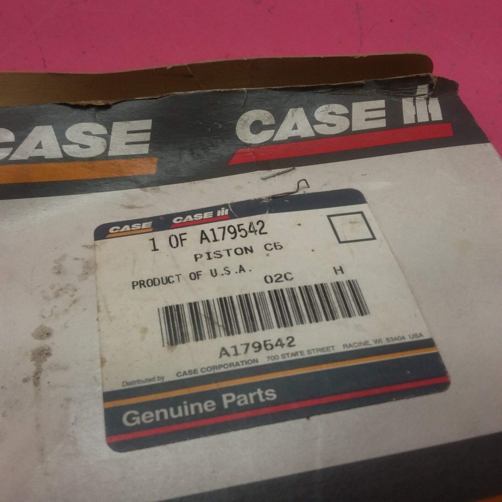 CASE NEW HOLLAND A179542 PISTON (TL567) | eBay