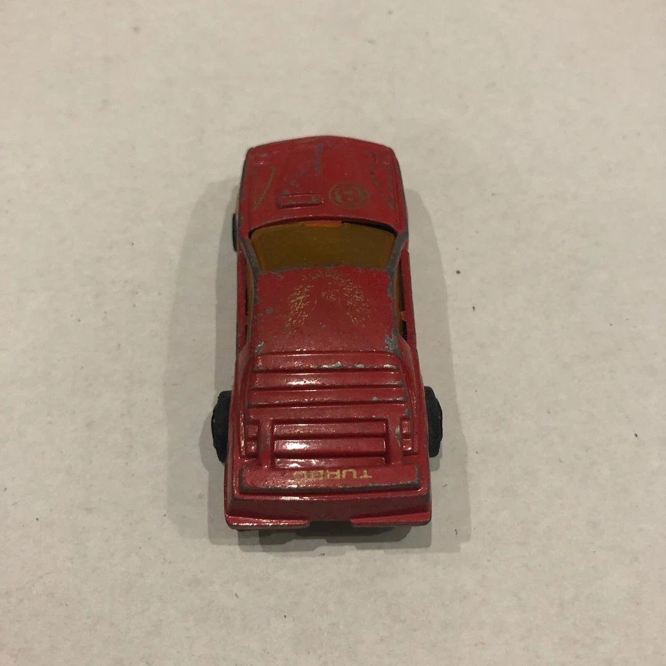 Vintage High Speed Pontiac Firebird Trans-Am Red #8 Toy Die-Cast Car - Image 3 of 4