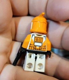 LEGO Star Wars Clone Wars Bomb Squad Trooper Minifigure (7913) sw0299 C16-2 EUC 