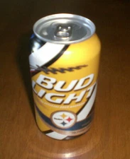 STEELERS BUD LIGHT BEER CANS YOUR CHOICE 2011 2012 2013 2015 2016 2017 2018 2019