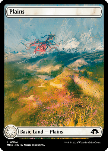 MTG Modern Horizons 3 - Full Art  Lands - Near Mint - Afbeelding 8 van 11