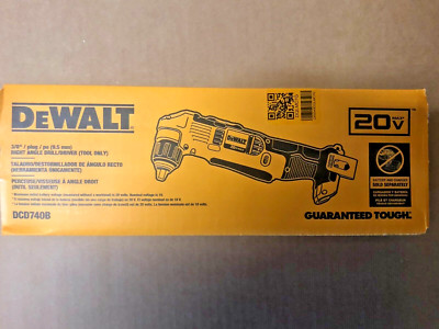 DEWALT 20V MAX Li-Ion Cordless Electric Right-Angle Drill, Tool Only, 3/8in. Keyless Chuck, 2000 - View #4