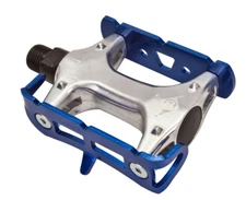 Bicycle Pedals Origin 8 Track Lite 9/16 Anodized Blue