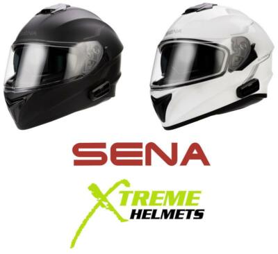 Sena Outforce Helmet Full Face Bluetooth Integrated Inner Visor DOT S-2XL