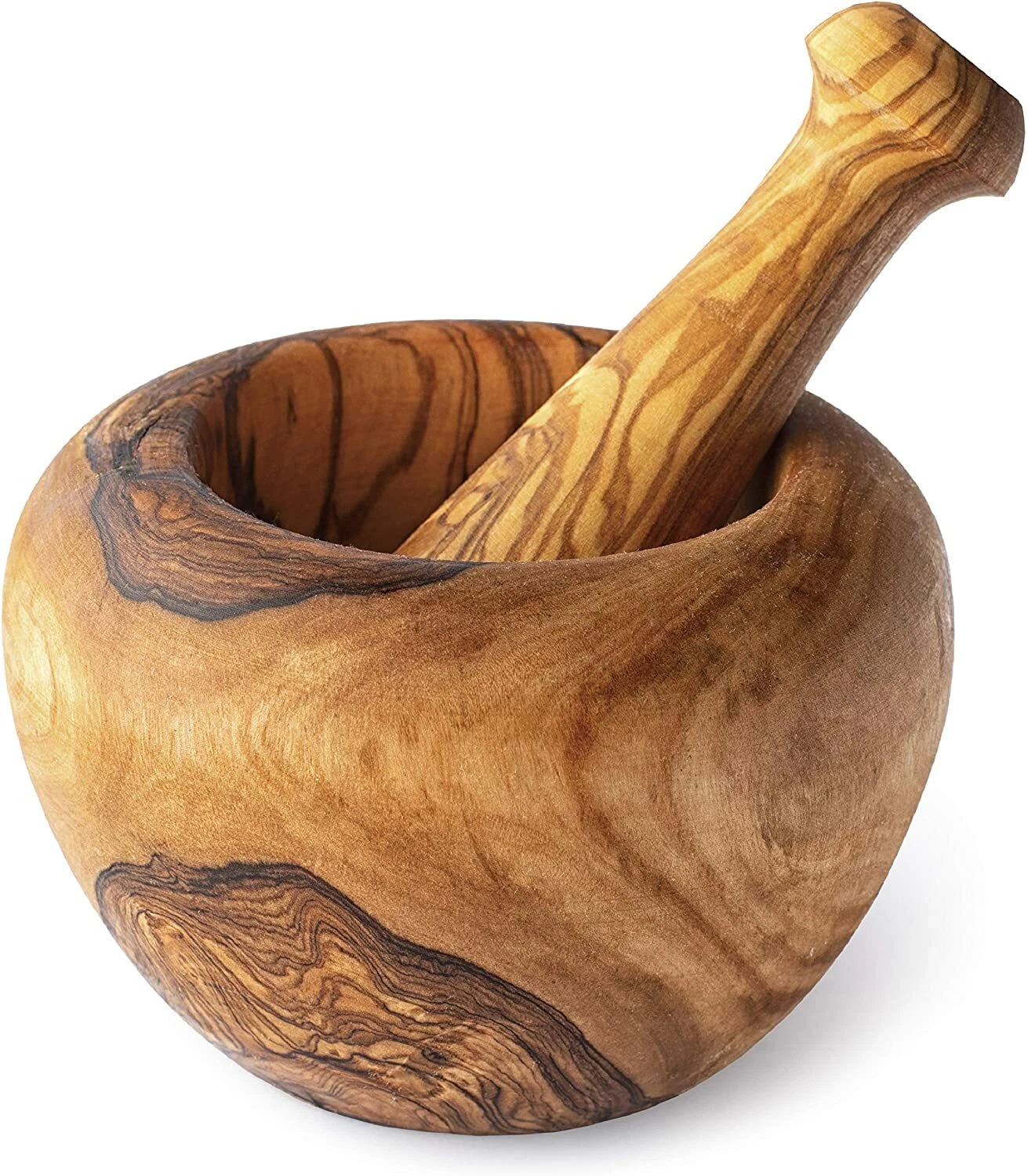 Wood Mortar and Pestle Set, Wooden Herb Grinder, Spice Grinder, Small Crusher
Opens in a new window
