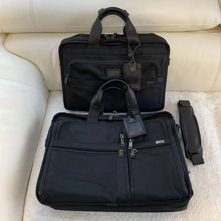 Excellent Tumi Briefcase Business Bag 2WAY Set USED