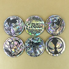 Lot of 6 SPAWN Kini Slammers Authentic The World POG Federation Todd McFarlane