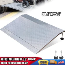 Door Threshold ramp Threshold Ramp for Doorway Adjustable Height 3.0" to 6.0"