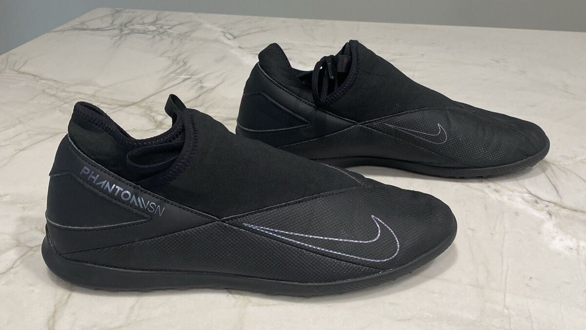 Nike Phantom Vision Black Soccer Sneaker Shoes CD4173-010 US Nike Phantom Vision Black Soccer Sneaker Shoes CD4173-010 US