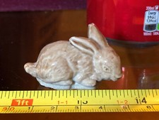 Wade Brown Bunny Rabbit Porcelain Original Classic Figure Miniature Ornament