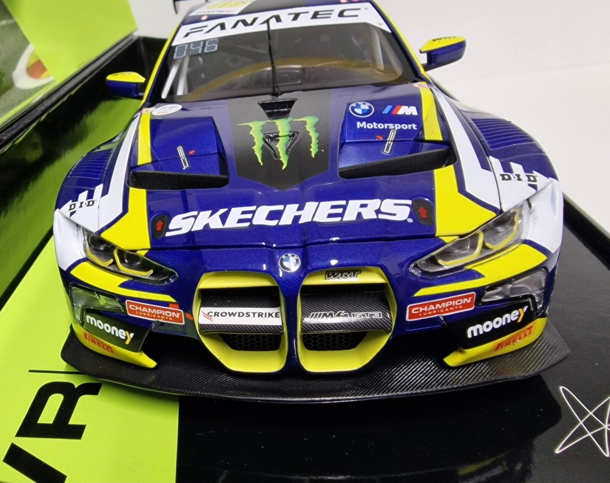 世界限定749台VR46 BMW M4 GT3 1/18 minichamps Minichamps 1:18 BMW M4 GT3 #46 Sieger GTWCE Misano 2023