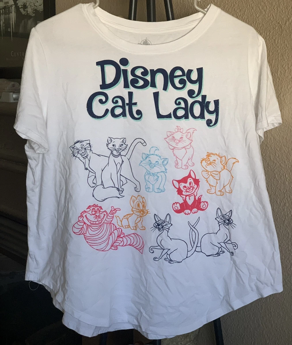 disney cat lady t shirt