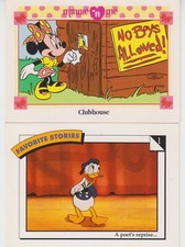 Walt Disney Trading Cards Minnie 'n Me Clubhouse