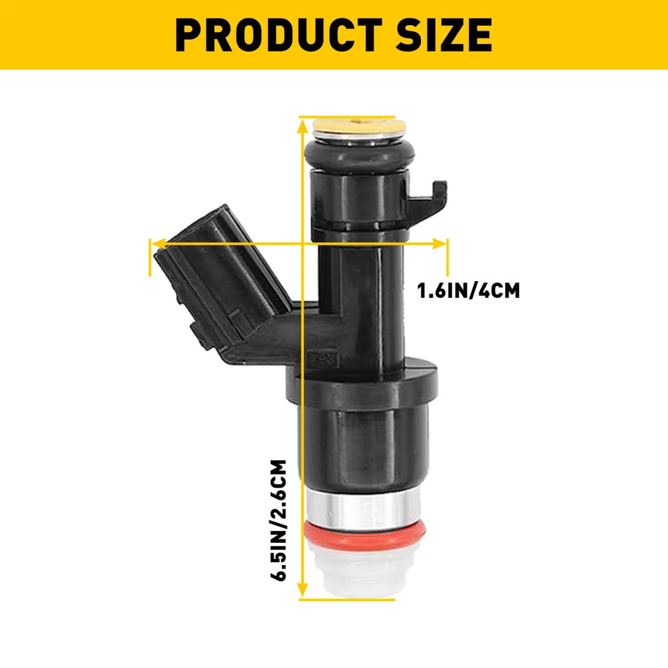 4 piezas INYECTORES DE COMBUSTIBLE 16450-R40-A01 PARA HONDA ACUERDO CR-V CIVIC ACURA TSX ILX 2,4 L Foto 2 de 4
