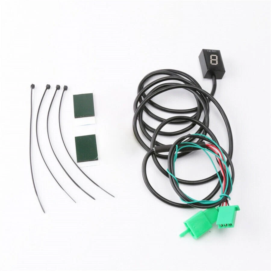 Indicador de pantalla LED rojo 1x para Honda CBR600 F4I 2001-2006 engranaje de velocidad de nivel 1-6 Foto 4 de 4