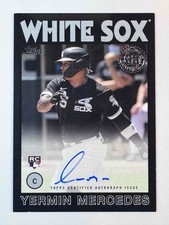 2021 Topps Series 2 1986 Retro Black Autograph #86B-YM YERMIN MERCEDES 96/199