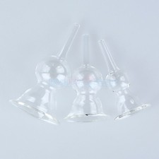 3 Sizes Glass Breast Cupping Cups Replacement For Vacuum Breast Beauty Machine