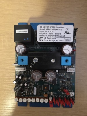 KB ELECTRONICS Gleichstrommotor Drehzahlregelung 12VDC/24VDC