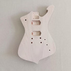 6 String DIY CR hardware Electric Guitar Kit Mahogany Body Rosewood Fretboard — photo 5