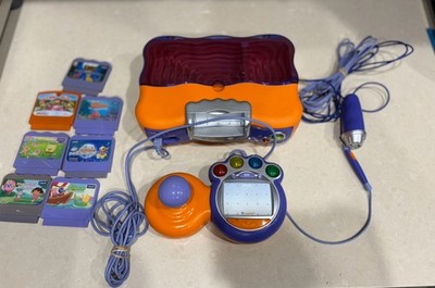 Vtech V.Smile   TV Learning System Console With 7 Games & 1 Controller