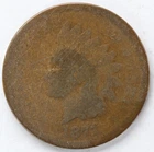 Low Grade 1871 Indian Head Cent