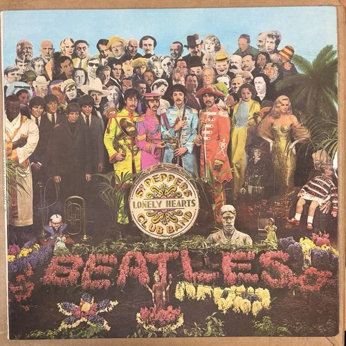 Beatles-Sgt Peppers Lonely Hearts Club Band-OG UK Parlophone Mono GF LP -1 +OIS