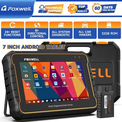 FOXWELL GT60 Bidirectional All System OIL TPMS OBD2 Scanner Auto Diagnostic Tool
