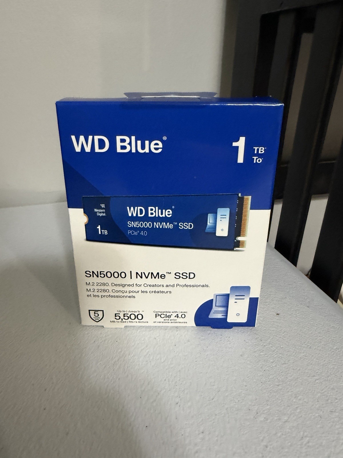 1TB WD Blue SN5000 NVMe Internal Solid State Drive SSD - Pcie Gen 4.0 M.2 2280. Available Now for $134.99