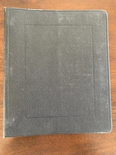 MCM K013 Loose-Leaf Memo Book 9.5" X 11.5” 3-Ring Binder w/Accounting Paper