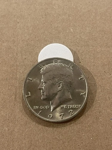 1972 P(no mint mark) Kennedy Half Dollar-Nice Rim-Free Shipping