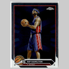 Rip Hamilton #109 2023-24 Topps Chrome Detroit Pistons Basketball Card NBA