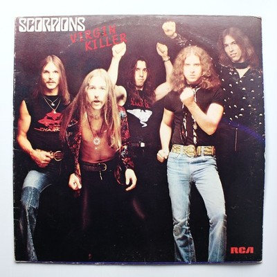 Scorpions Virgin Killer ''EX'' PPL1 4225 Vinyl LP Album Rock 1977