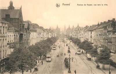 Tram Anvers Avenue de Keyser 