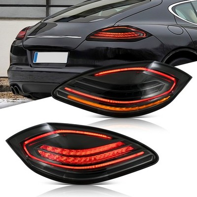 LED Tail Lights Upgrade For 2010 2011 2012 2013 Porsche Panamera 970 Rear Lamps