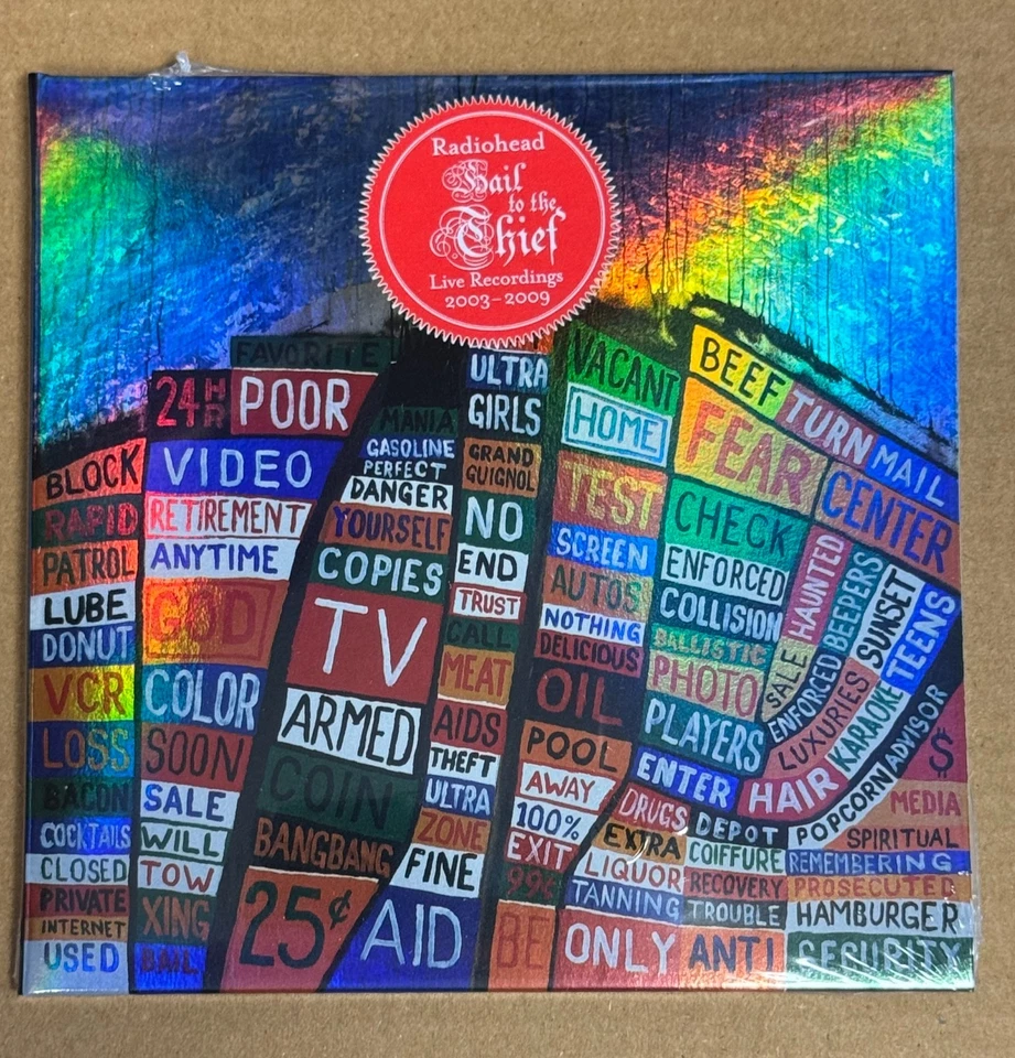 Radiohead "Hail To The Thief (Live Recordings 2003-2009)" NEW CD #NOW SHIPPING#